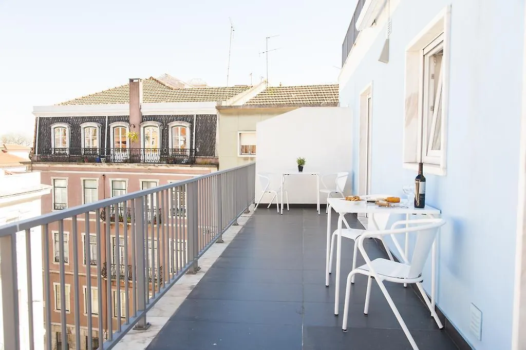 Joivy Joyful 2Br Apt With Terrace Nearby Sao Bento Palace Lisboa Appartement