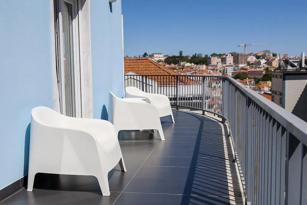 아파트 Joivy Joyful 2Br Apt With Terrace Nearby Sao Bento Palace 리스본